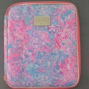 Lilly Pulitzer Pink and Blue Floral Case